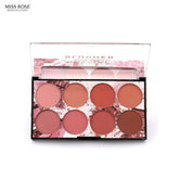 Miss Rose 8 Color Blush Palette